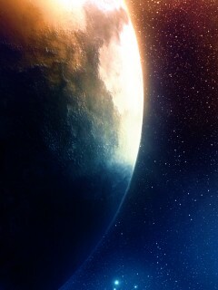 В темном свете обои