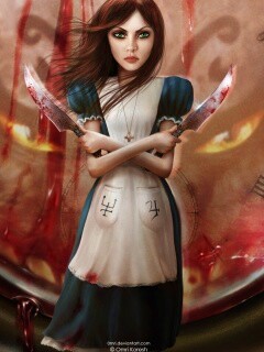 Алиса гроза страны чудес обои