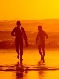 Серфингисты обои