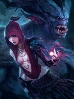 Морриган и порождение тьмы обои