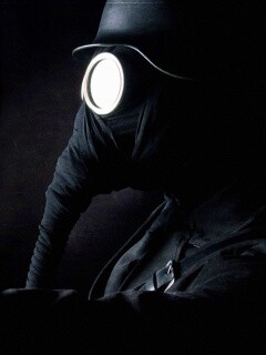 В противогазе обои