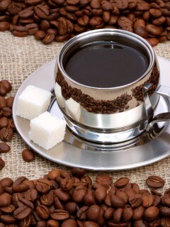 Кофе с сахаром обои