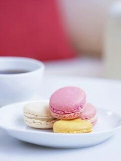 Кофе с пирожным обои