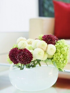 Цветы в белой вазе обои