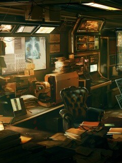 Кабинет обои