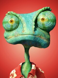 Ранго на красном фоне обои