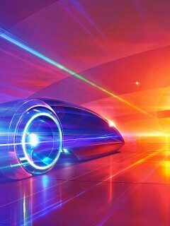 В закат обои