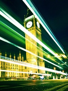 Лондон на скорости обои