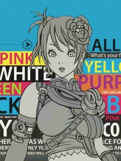 Раскрась её обои