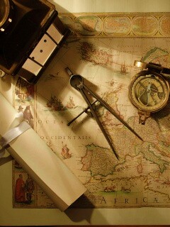 Карта путешественника обои