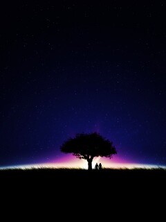 Звёздная ночь обои