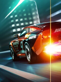 Ночное нитро обои