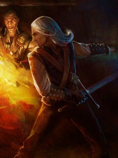 Геральт и Беренгар против Азара обои