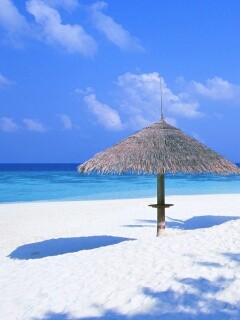 Рай на мальдивах обои