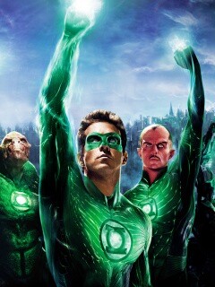 Зеленый фонарь обои