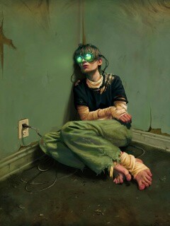 Потерянный в виртуальном мире обои