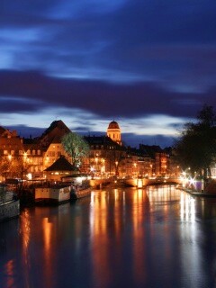 Город Страсбург обои