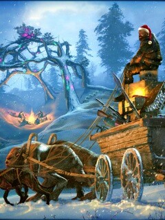 Новогодний Сталкер обои