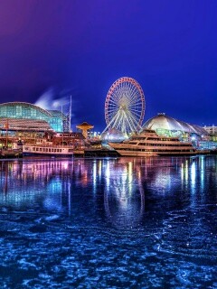 Причал для яхт обои