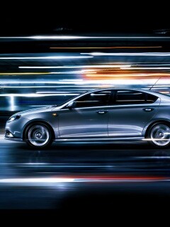 Субару в движении обои