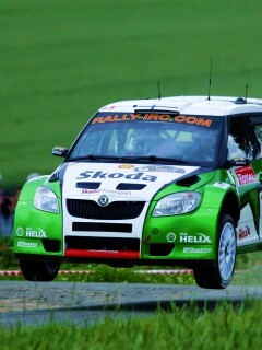 Раллиййная Шкода обои