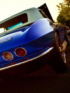 Ретро Chevrolet Corvette обои