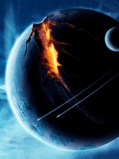 Эвакуация с гибнущей планеты обои