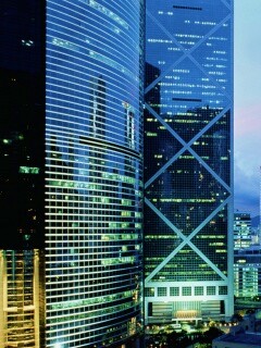 Группа небоскребов обои