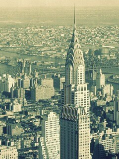 Панорама Нью-Йорка обои