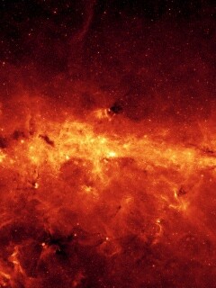 Кроваво-красная бездна обои