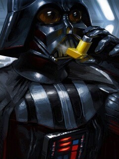 Дарт Вейдер с ингалятором обои