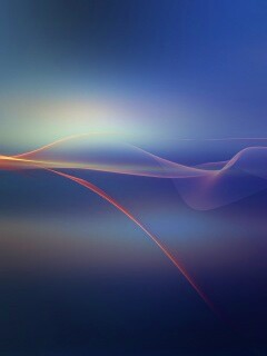 Абстрактные минималистичные волны обои