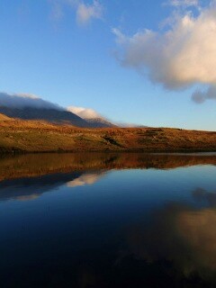 Зеркальное озеро обои