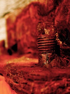 Проржавевшие болты обои