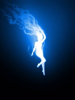 Девушка из света обои