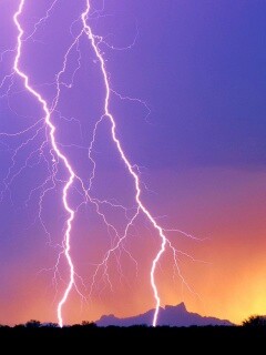 Двойная молния обои