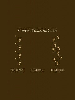 Следы: Пират, Ниндзя, Зомби обои