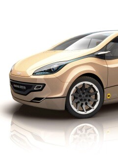 Концепт хэтчбека обои