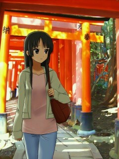 Акияма Мио обои