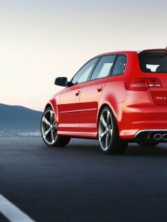 Audi модели RS3 сзади обои