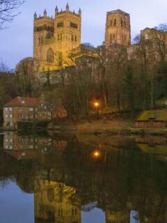 Даремский замок весной обои