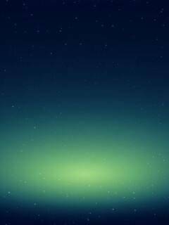 Свечение в ночном небе обои