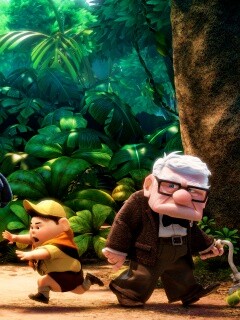 Герои мульфильма "Вверх" обои