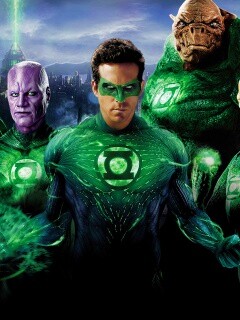 Зелёные фонари обои