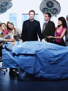 Герои сериала "Доктор Хаус" обои