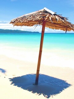 Тросниковый зонт обои