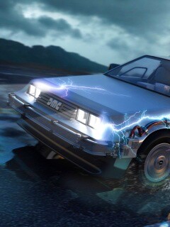 Машина времени обои