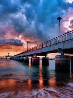 Длинный пирс обои