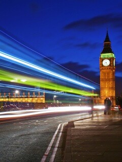 Лондон в движении обои