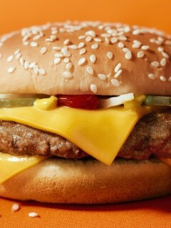Сочный чизбургер обои